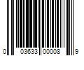 Barcode Image for UPC code 003633000089