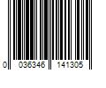 Barcode Image for UPC code 0036346141305