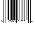 Barcode Image for UPC code 003643016254