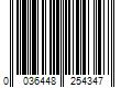 Barcode Image for UPC code 0036448254347