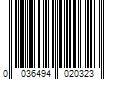 Barcode Image for UPC code 0036494020323