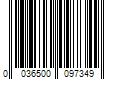 Barcode Image for UPC code 0036500097349