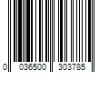 Barcode Image for UPC code 0036500303785