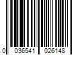 Barcode Image for UPC code 0036541026148