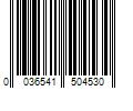 Barcode Image for UPC code 0036541504530