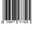 Barcode Image for UPC code 0036577477525