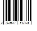 Barcode Image for UPC code 0036577643135