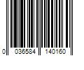 Barcode Image for UPC code 0036584140160