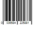 Barcode Image for UPC code 0036584225881