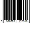 Barcode Image for UPC code 0036593120016. Product Name: Rw Garcia R. W. Garcia Organic Yellow Corn Chips  8.25 oz