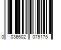 Barcode Image for UPC code 0036602079175