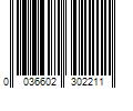 Barcode Image for UPC code 0036602302211