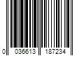 Barcode Image for UPC code 0036613187234