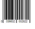 Barcode Image for UPC code 0036632002822