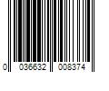 Barcode Image for UPC code 0036632008374