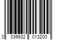 Barcode Image for UPC code 0036632013200