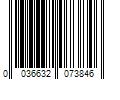 Barcode Image for UPC code 0036632073846