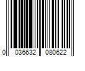 Barcode Image for UPC code 0036632080622