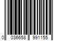 Barcode Image for UPC code 0036658991155