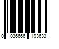 Barcode Image for UPC code 0036666193633