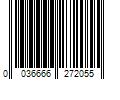 Barcode Image for UPC code 0036666272055