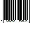 Barcode Image for UPC code 0036666753813