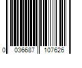 Barcode Image for UPC code 0036687107626