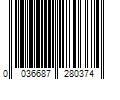 Barcode Image for UPC code 0036687280374