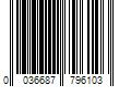 Barcode Image for UPC code 0036687796103