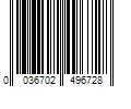 Barcode Image for UPC code 0036702496728