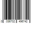 Barcode Image for UPC code 0036702496742