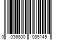 Barcode Image for UPC code 0036800085145