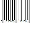 Barcode Image for UPC code 0036800110168