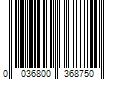 Barcode Image for UPC code 0036800368750