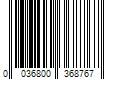 Barcode Image for UPC code 0036800368767