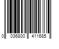 Barcode Image for UPC code 0036800411685