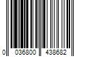 Barcode Image for UPC code 0036800438682