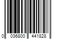 Barcode Image for UPC code 0036800441828