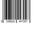 Barcode Image for UPC code 0036800447097