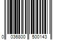 Barcode Image for UPC code 0036800500143