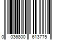 Barcode Image for UPC code 0036800613775