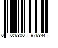 Barcode Image for UPC code 0036800976344