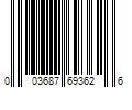 Barcode Image for UPC code 003687693626