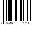 Barcode Image for UPC code 0036881324744