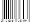 Barcode Image for UPC code 0036881357476