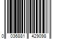 Barcode Image for UPC code 0036881429098