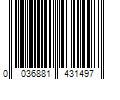 Barcode Image for UPC code 0036881431497