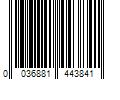 Barcode Image for UPC code 0036881443841