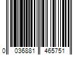 Barcode Image for UPC code 0036881465751