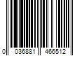 Barcode Image for UPC code 0036881466512